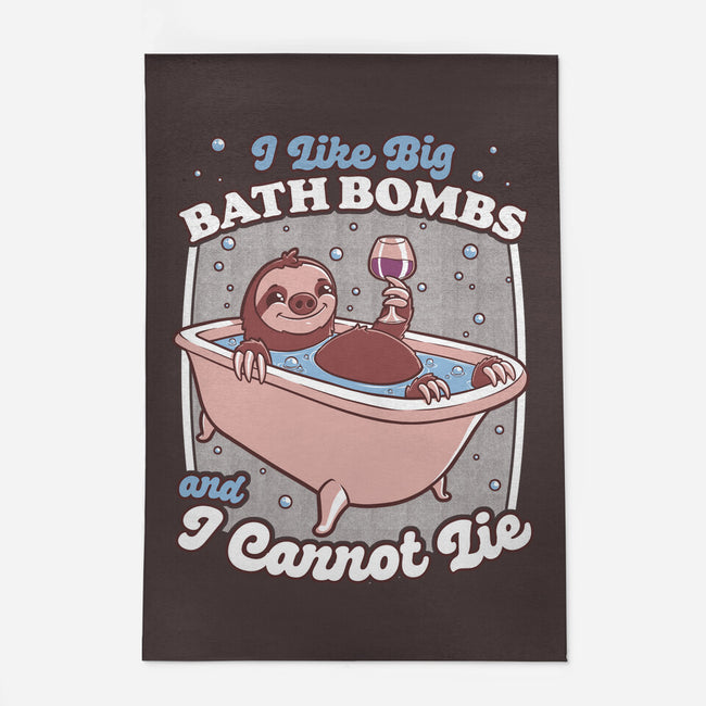 Relax Sloth Bubble Bathtub-None-Outdoor-Rug-Studio Mootant