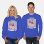 Relax Sloth Bubble Bathtub-Unisex-Crew Neck-Sweatshirt-Studio Mootant