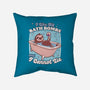 Relax Sloth Bubble Bathtub-None-Removable Cover w Insert-Throw Pillow-Studio Mootant