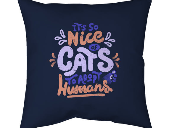 Cats Adopt Humans