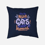 Cats Adopt Humans-None-Non-Removable Cover w Insert-Throw Pillow-tobefonseca