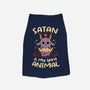 Satan Is My Spirit Animal-Cat-Basic-Pet Tank-tobefonseca