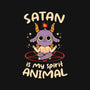 Satan Is My Spirit Animal-None-Removable Cover w Insert-Throw Pillow-tobefonseca