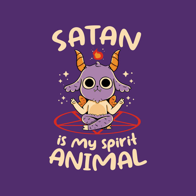 Satan Is My Spirit Animal-None-Non-Removable Cover w Insert-Throw Pillow-tobefonseca