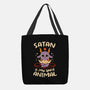 Satan Is My Spirit Animal-None-Basic Tote-Bag-tobefonseca