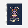 Satan Is My Spirit Animal-None-Dot Grid-Notebook-tobefonseca