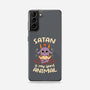 Satan Is My Spirit Animal-Samsung-Snap-Phone Case-tobefonseca