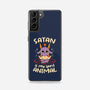 Satan Is My Spirit Animal-Samsung-Snap-Phone Case-tobefonseca