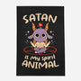Satan Is My Spirit Animal-None-Indoor-Rug-tobefonseca