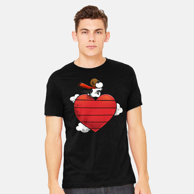 Baron Of Love-Mens-Heavyweight-Tee-Vallina84