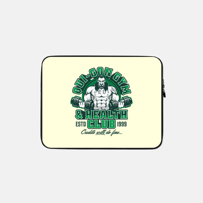 Qui-Gon Gym-None-Zippered-Laptop Sleeve-Wheels