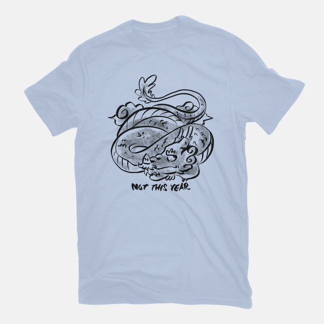 Bored Dragon-Womens-Basic-Tee-spoilerinc