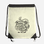 Bored Dragon-None-Drawstring-Bag-spoilerinc