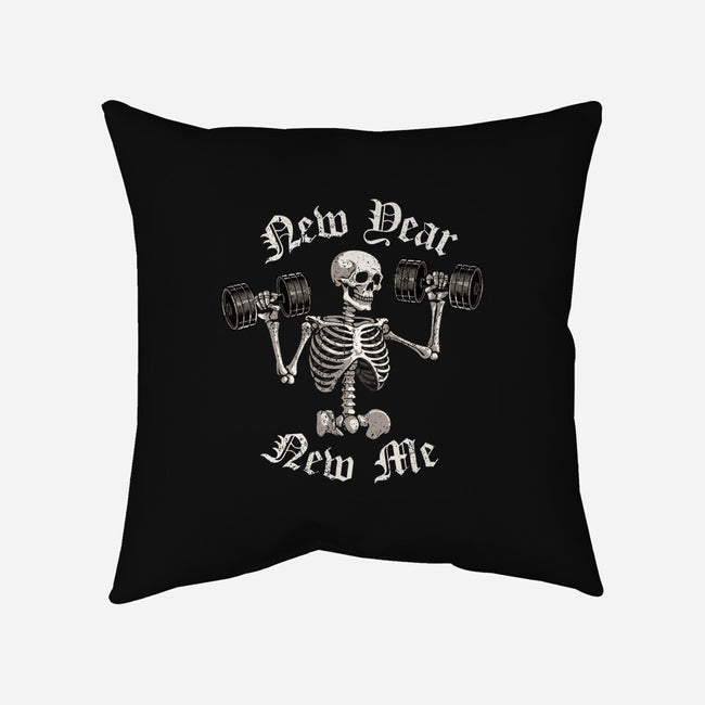 New Year New Me-None-Removable Cover w Insert-Throw Pillow-dandingeroz
