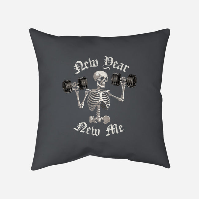 New Year New Me-None-Removable Cover-Throw Pillow-dandingeroz