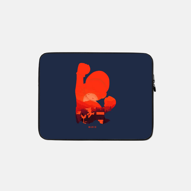 Mario Landscape-None-Zippered-Laptop Sleeve-MaxoArt