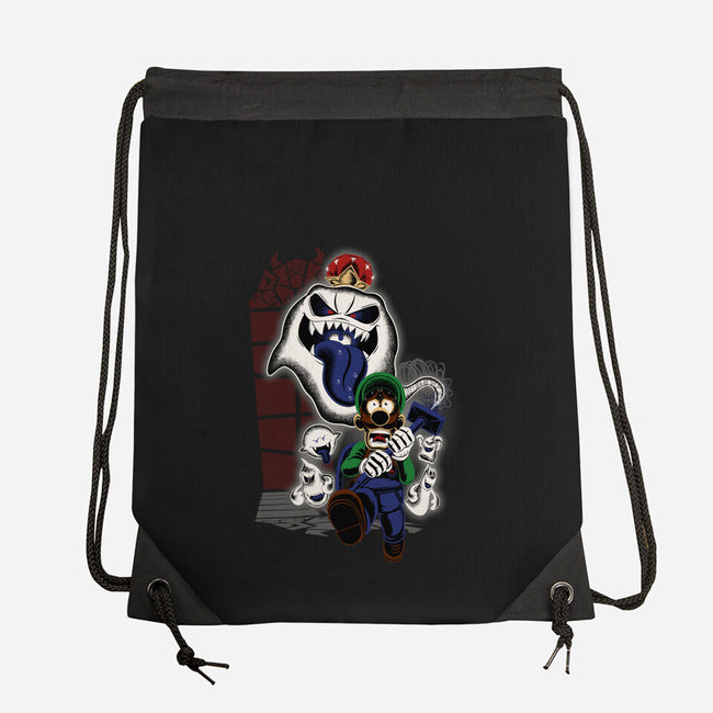 Mansion Ghost-None-Drawstring-Bag-rmatix