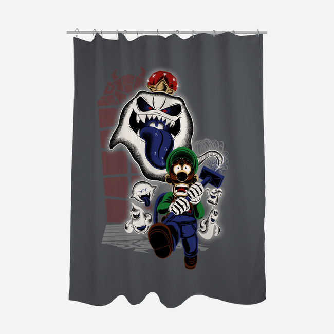 Mansion Ghost-None-Polyester-Shower Curtain-rmatix