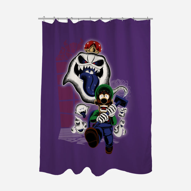 Mansion Ghost-None-Polyester-Shower Curtain-rmatix