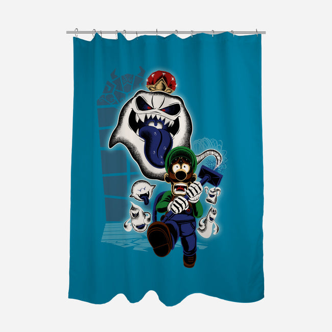 Mansion Ghost-None-Polyester-Shower Curtain-rmatix