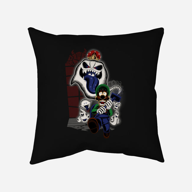 Mansion Ghost-None-Non-Removable Cover w Insert-Throw Pillow-rmatix