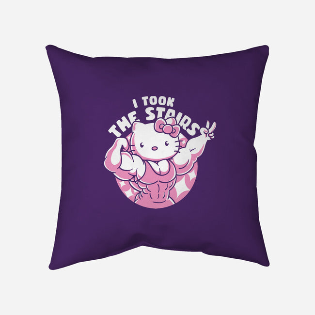 Hello Muscles-None-Removable Cover w Insert-Throw Pillow-estudiofitas