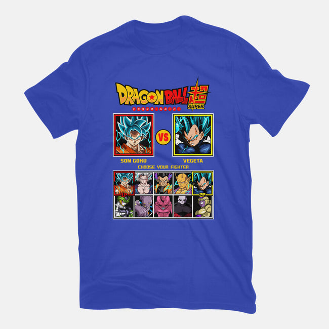 Saiyan Fighter-Mens-Basic-Tee-spoilerinc