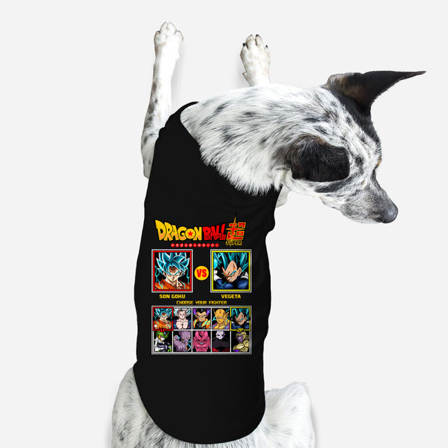 Saiyan Fighter-Dog-Basic-Pet Tank-spoilerinc