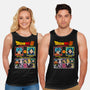 Saiyan Fighter-Unisex-Basic-Tank-spoilerinc