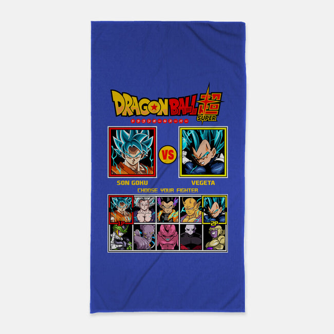 Saiyan Fighter-None-Beach-Towel-spoilerinc