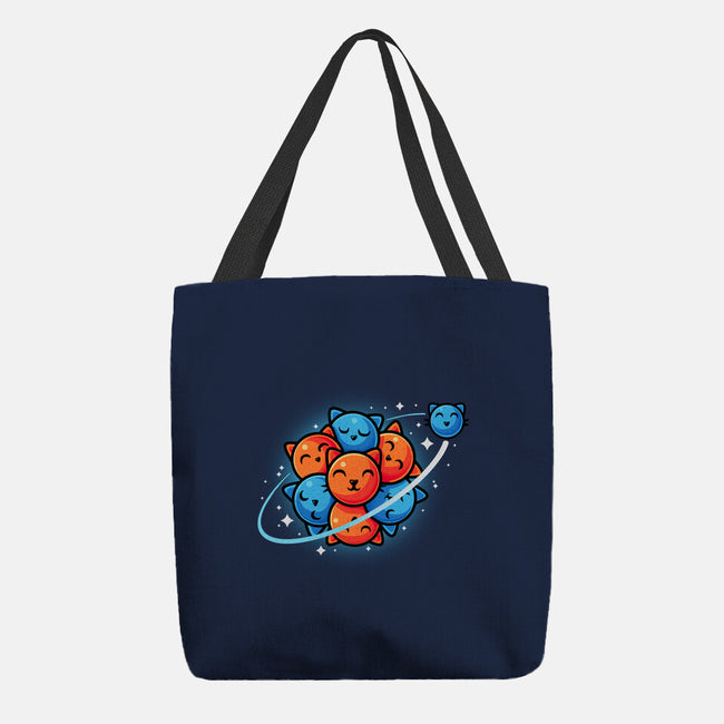 Cat Atom-None-Basic Tote-Bag-erion_designs