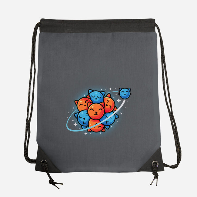 Cat Atom-None-Drawstring-Bag-erion_designs