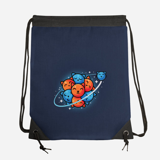 Cat Atom-None-Drawstring-Bag-erion_designs