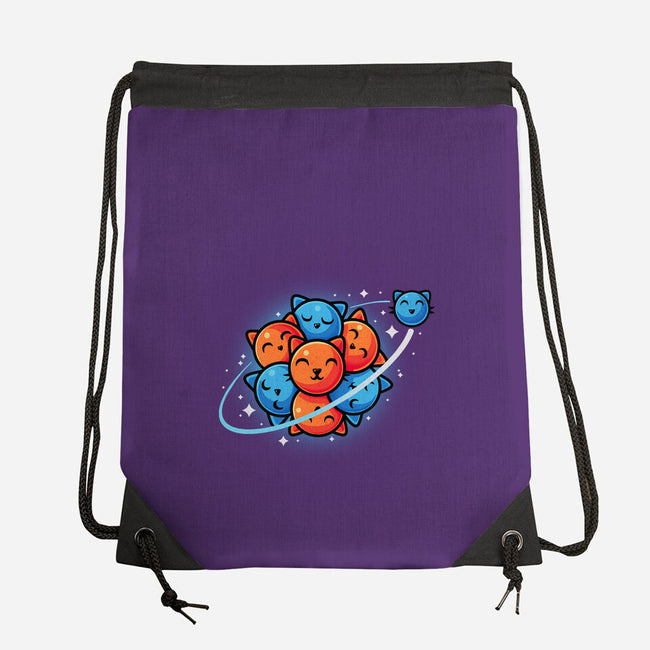 Cat Atom-None-Drawstring-Bag-erion_designs