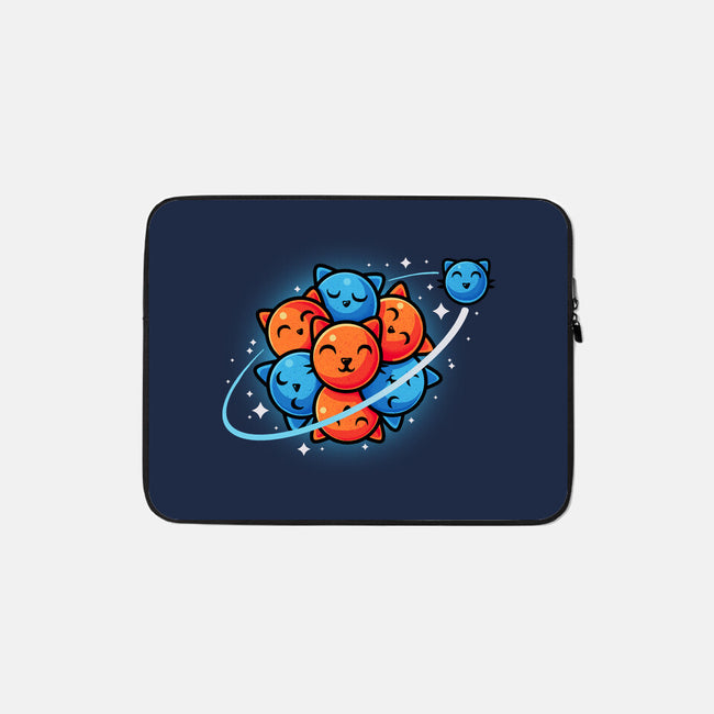 Cat Atom-None-Zippered-Laptop Sleeve-erion_designs
