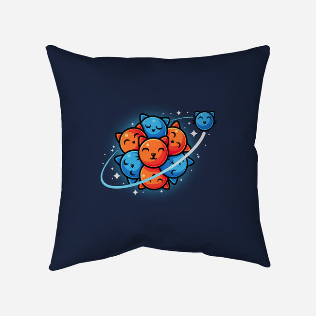 Cat Atom-None-Removable Cover w Insert-Throw Pillow-erion_designs