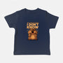 Confused Capybara-Baby-Basic-Tee-erion_designs