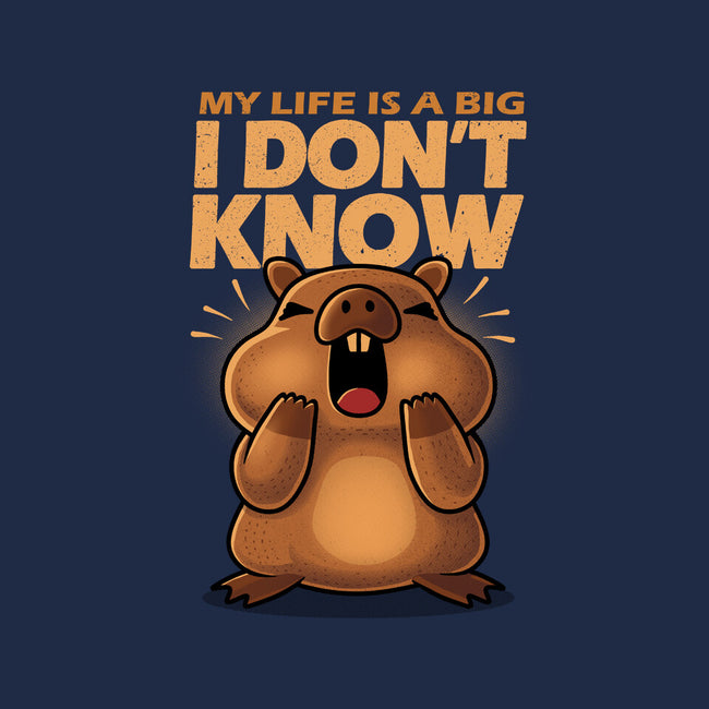 Confused Capybara-None-Matte-Poster-erion_designs