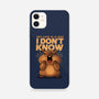 Confused Capybara-iPhone-Snap-Phone Case-erion_designs