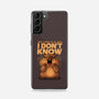 Confused Capybara-Samsung-Snap-Phone Case-erion_designs