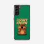 Confused Capybara-Samsung-Snap-Phone Case-erion_designs