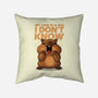 Confused Capybara-None-Non-Removable Cover w Insert-Throw Pillow-erion_designs