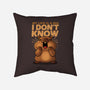 Confused Capybara-None-Non-Removable Cover w Insert-Throw Pillow-erion_designs