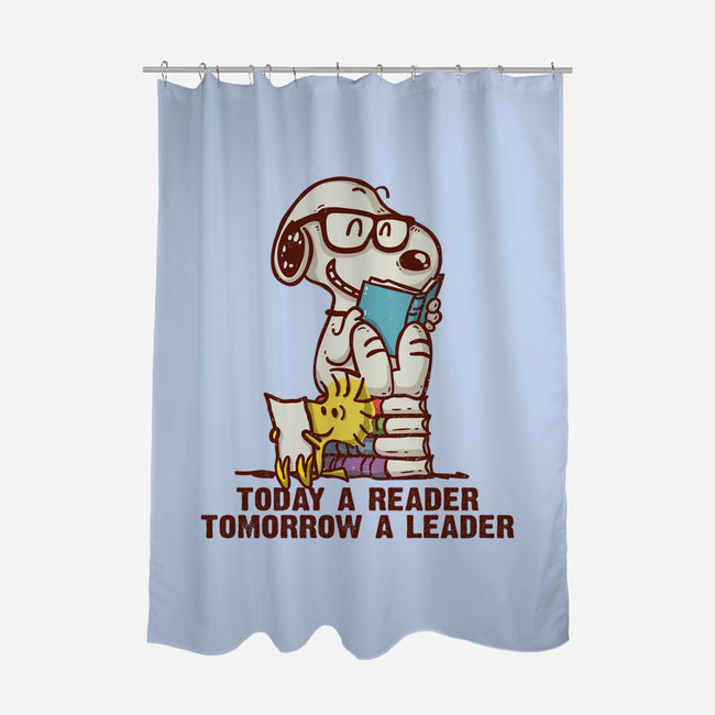 Readers Creates Leader-None-Polyester-Shower Curtain-Xentee