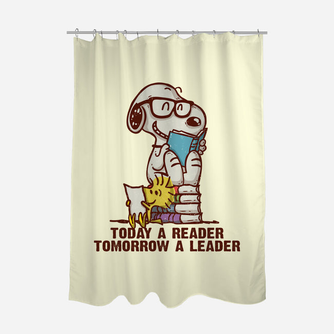Readers Creates Leader-None-Polyester-Shower Curtain-Xentee