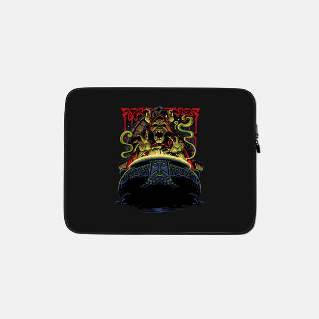 The Evil King-None-Zippered-Laptop Sleeve-daobiwan