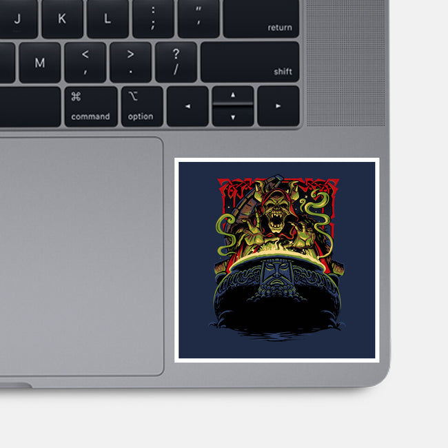 The Evil King-None-Glossy-Sticker-daobiwan