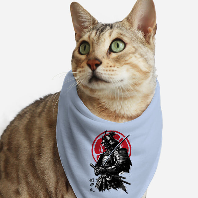 Samurai Clan Oda-Cat-Bandana-Pet Collar-DrMonekers