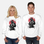 Samurai Clan Oda-Unisex-Crew Neck-Sweatshirt-DrMonekers