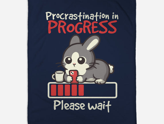 Bunny Procrastination In Progress